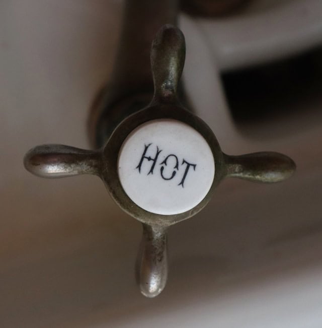 Hot tap - representing hot and cold flashes